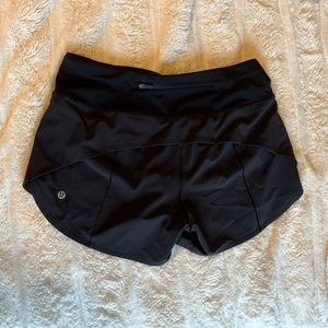 NWOT Lululemon Speed Up Shorts